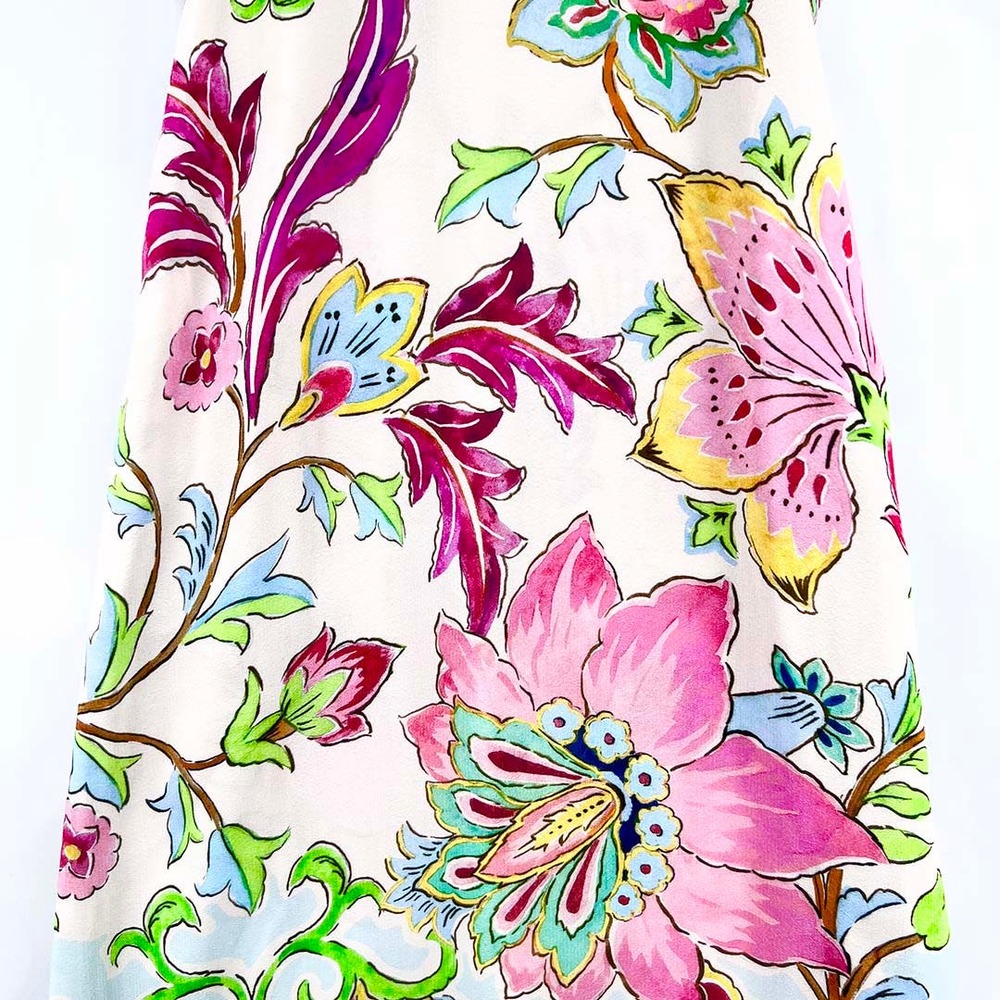 ZARA Floral Maxi Dress Size Small NWT - Picture 5 of 12